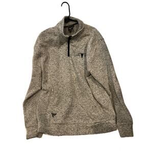 Cowboy Hardware Qtr Zip Fleece/Sweater Mens XL